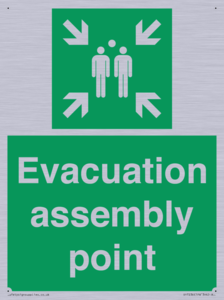 Evacuation assembly point